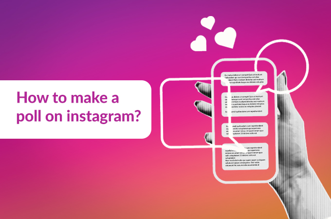 Make a poll on instagram