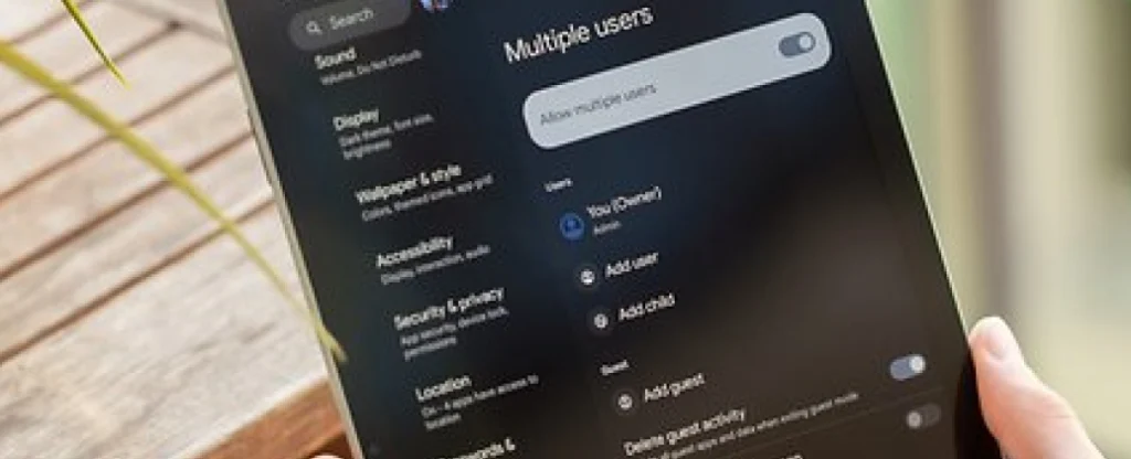 Instagram multiple profiles screen Instagram multiple profile on tablet